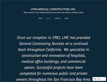 Tablet Screenshot of lyonmc.com